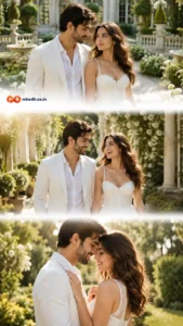 Luxury White Theme Couple Collage