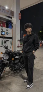 Royal Enfield Petrol Pump Night Edit