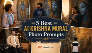 5 Best AI Krishna Mural Photo Prompts