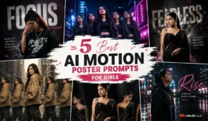 Best AI Motion Poster Prompts for girls
