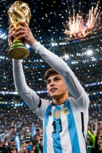 Argentina Trophy Celebration Poster