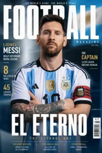 Argentina Captain Sports Magazine Cover
