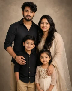 Classic Studio Family Portrait