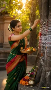 Traditional Maharashtrian Vat Purnima Puja