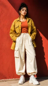 Warm Sunset Luxury Street Portrait