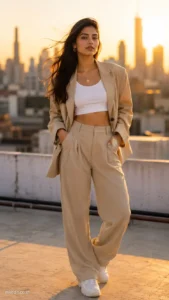 Luxury Rooftop Sunset Fashion Campaign