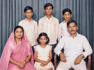 Damaged Family Photo Restoration