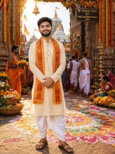 Royal Jagannath Temple Entrance Portrait