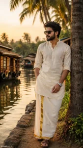 Premium Kerala Backwater Traditional Portrait