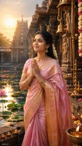 Grand Shiv-Parvati Temple Namaste Portrait