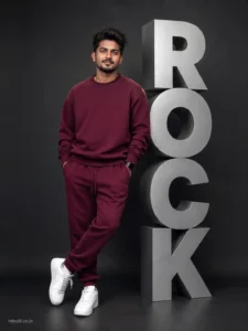 Studio Rock Typography Editorial