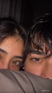 Cozy Midnight Eye Close-Up