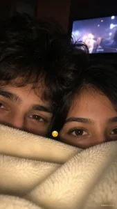 Blanket Movie Night Eye Selfie