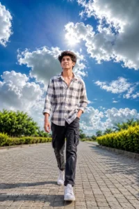 Walking Under Bright Clouds