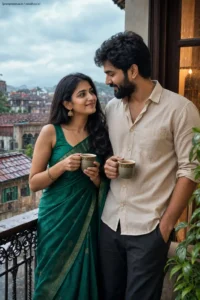 Monsoon Balcony Romance