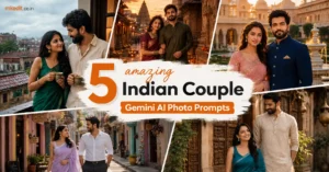 Indian Couple Gemini AI Photo Prompts