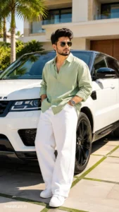 White SUV Lifestyle Editorial