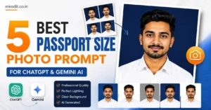 Passport Size Photo Prompt
