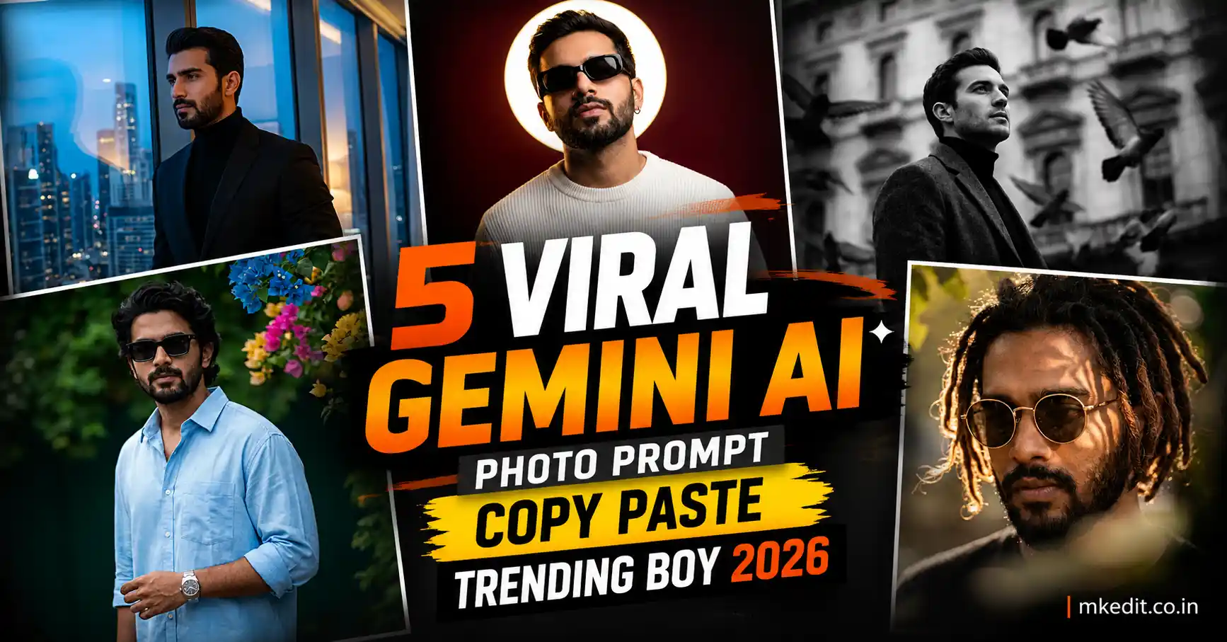 Gemini AI Photo Prompt Copy Paste Trending Boy