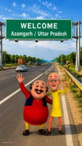 Indian Highway Welcome Board Photo Prompt