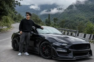 Sports Car Mountain Road Prompt