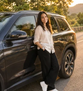 Indian Road + Premium Car Prompt