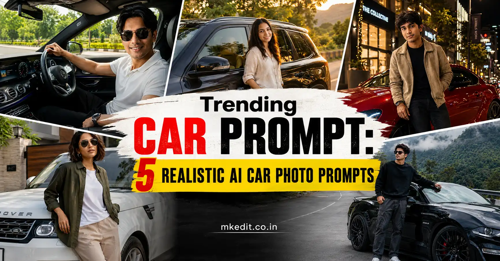 Trending Car Prompt: 5 Realistic AI Car Photo Prompts