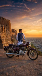 Ancient Fort Ramparts at Dusk