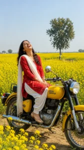 Golden Mustard Field in Full Bloom