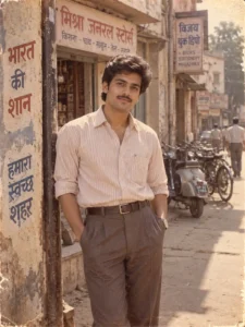 Classic 1980s Indian Street Look