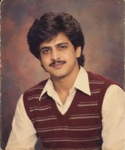 Classic 1980s Studio Portrait