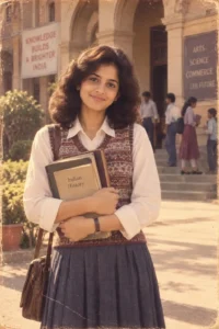 College Girl Retro Look