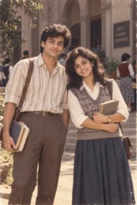 College Sweethearts Portrait
