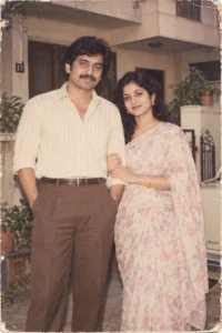 Family Album Couple Portrait