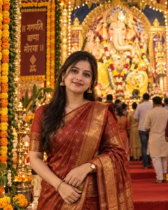 Grand Pandal Visit Look