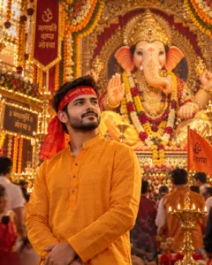 Saffron Kurta Pandal Visit