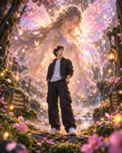 Enchanted Butterfly Forest Spirit